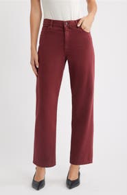 FRAME The Off Duty Hang Ankle Straight Leg Jeans