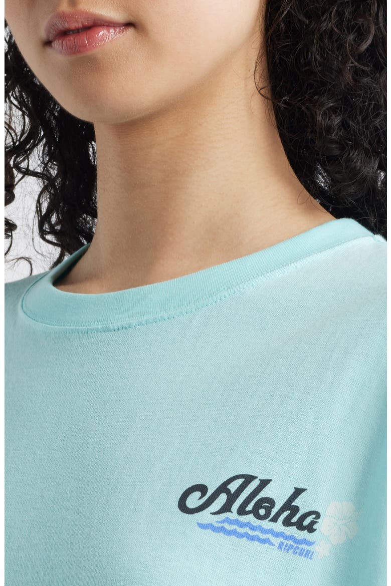 Aloha Heritage Graphic T-Shirt, Alternate, color, LIGHT SEA BLUE