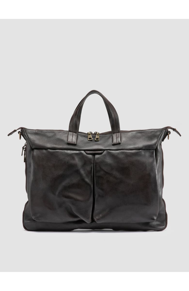 Officine Creative Helmet 046 Briefcase, Main, color, Brown