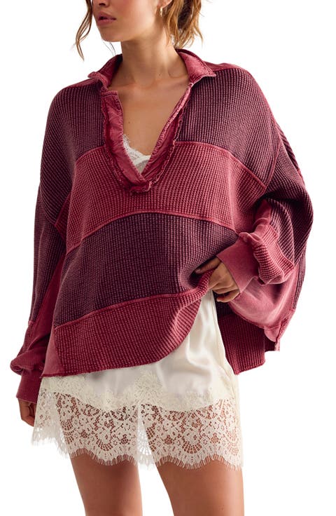 Rainn Thermal Knit Top