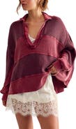 Free People Rainn Thermal Knit Top
