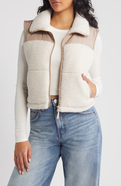 Fleece Lined Puffer Vest