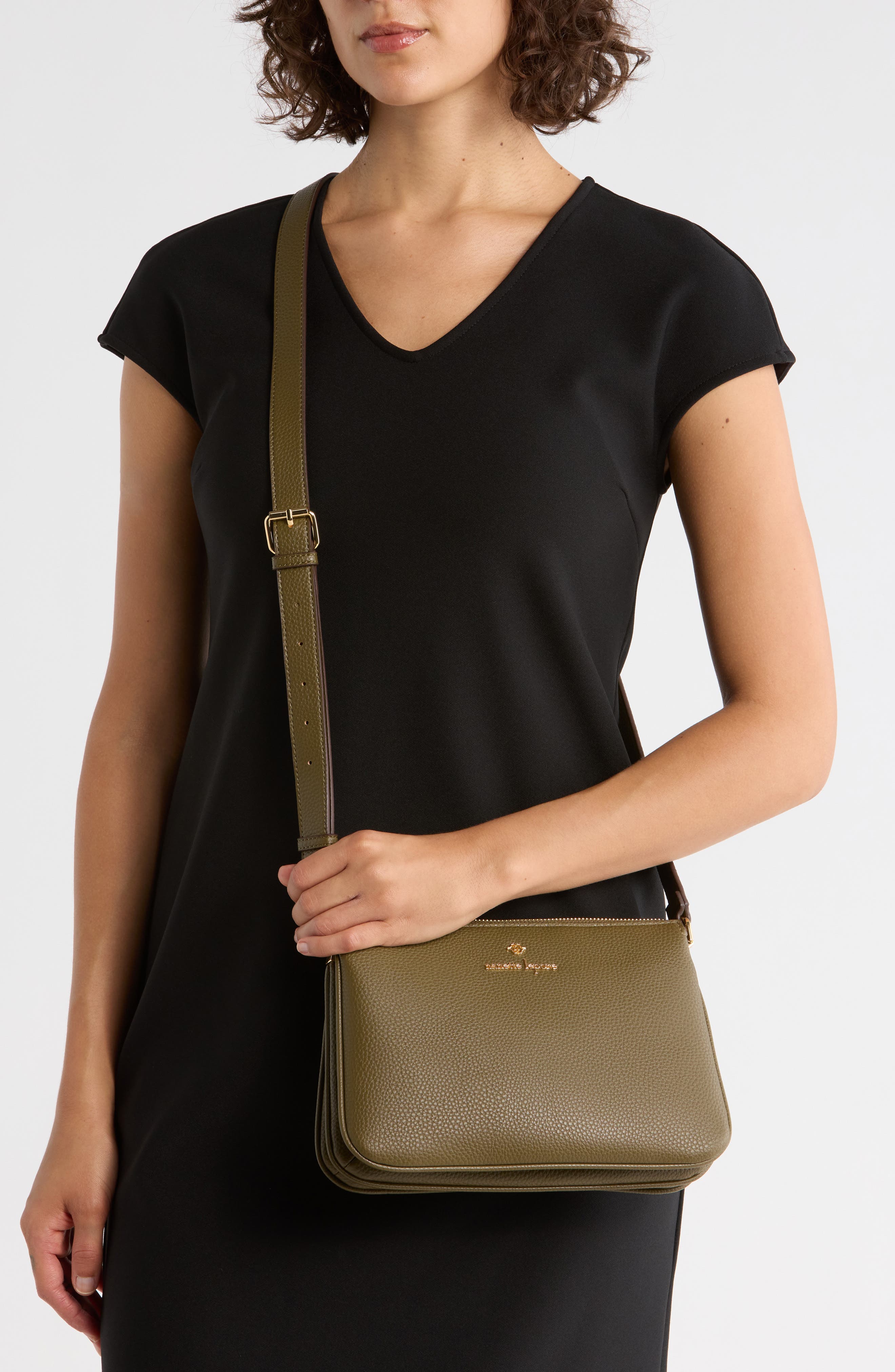 DKNY Willa Satchel Bag, Alternate, color, Mink