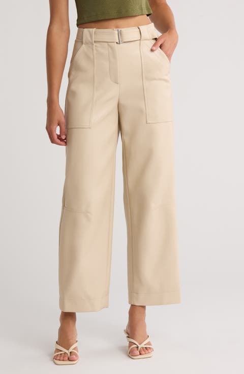 Jenny Belted Crop Pants