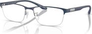 Emporio Armani 55mm Rectangle optical glasses