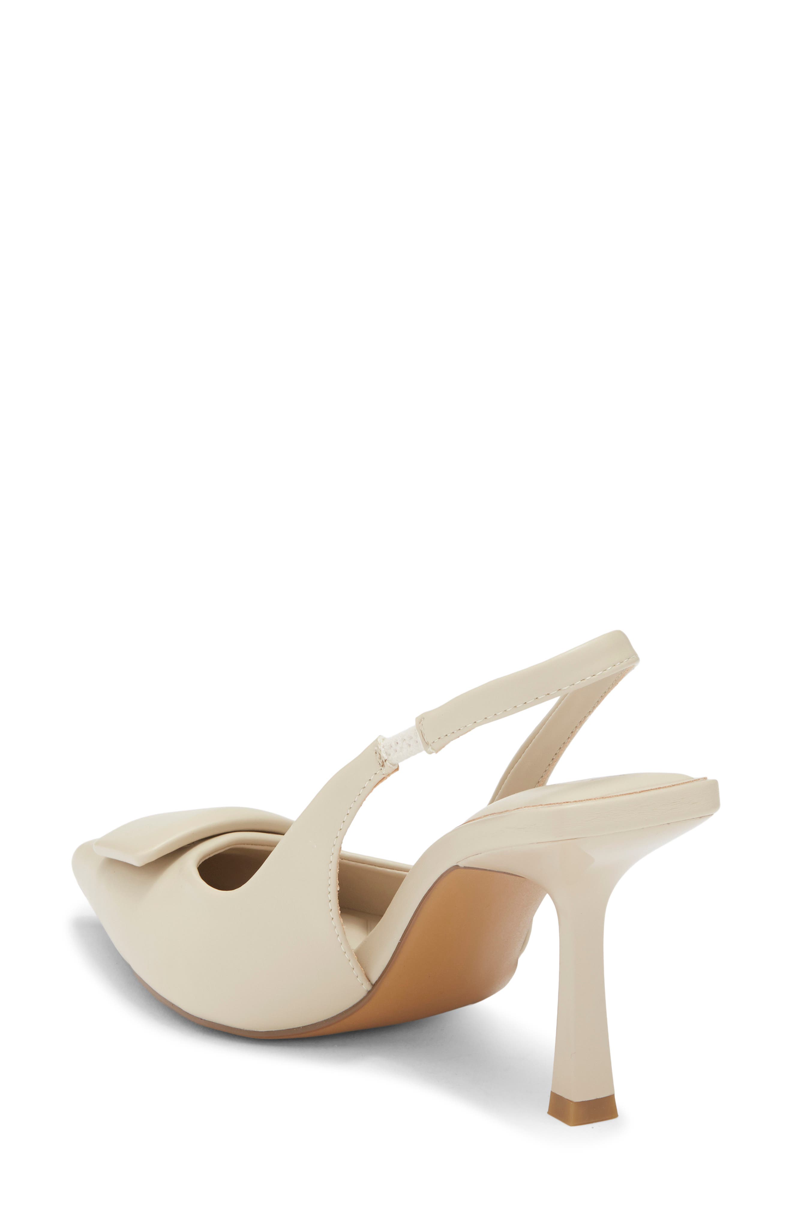 Ilani Slingback Pump, Alternate, color, BONE NAPPA PU