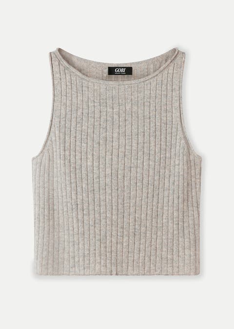 Cashmere Crop Top