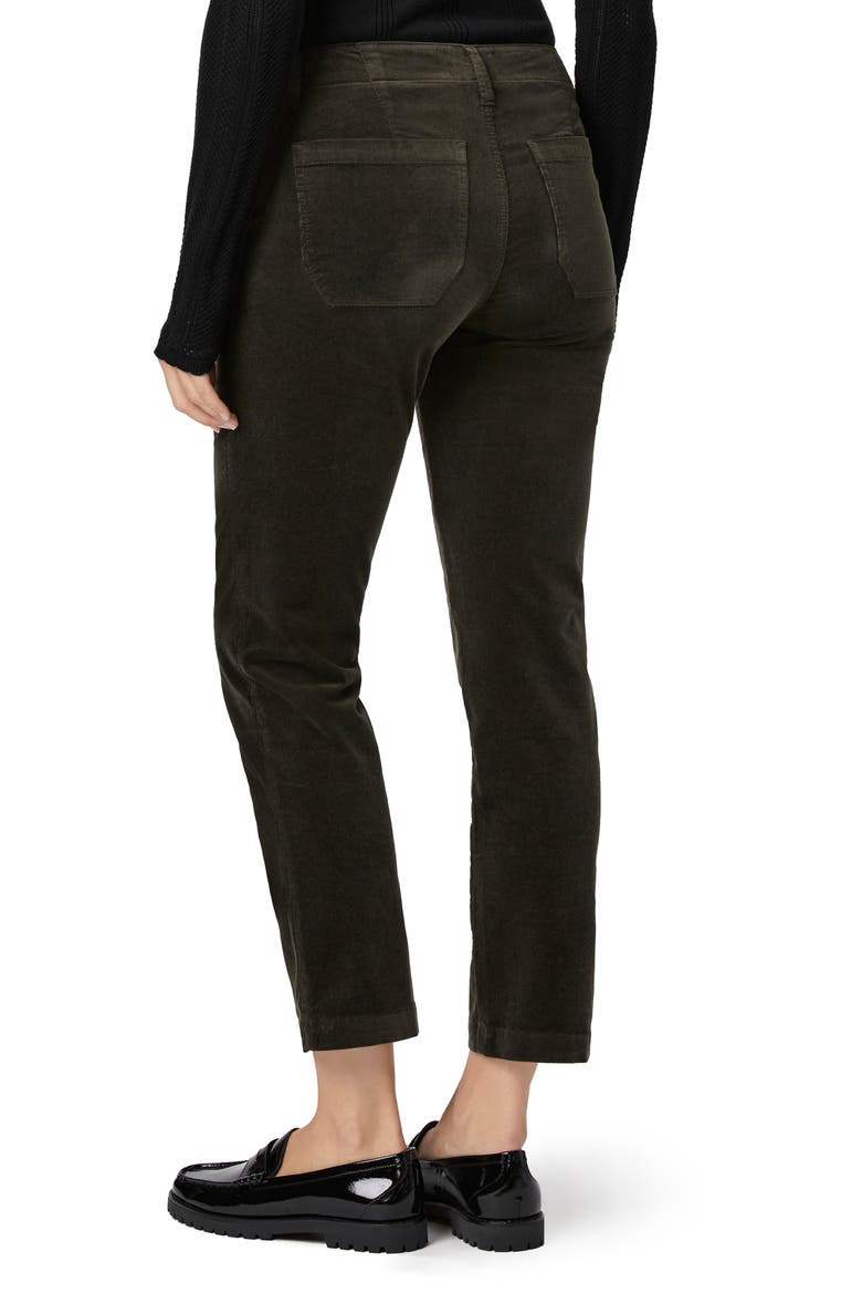 Mayslie Patch Pocket Ankle Straight Leg Jeans, Alternate, color, SHADED GLEN