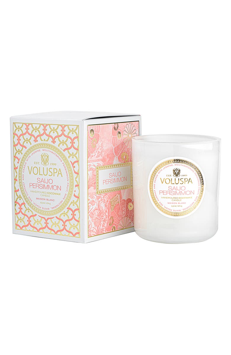 Voluspa Saijo Persimmon Boxed Classic Candle, Alternate, color, Saijo Persimmon