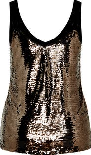 City Chic Razzle Dazzle Sequin Camisole