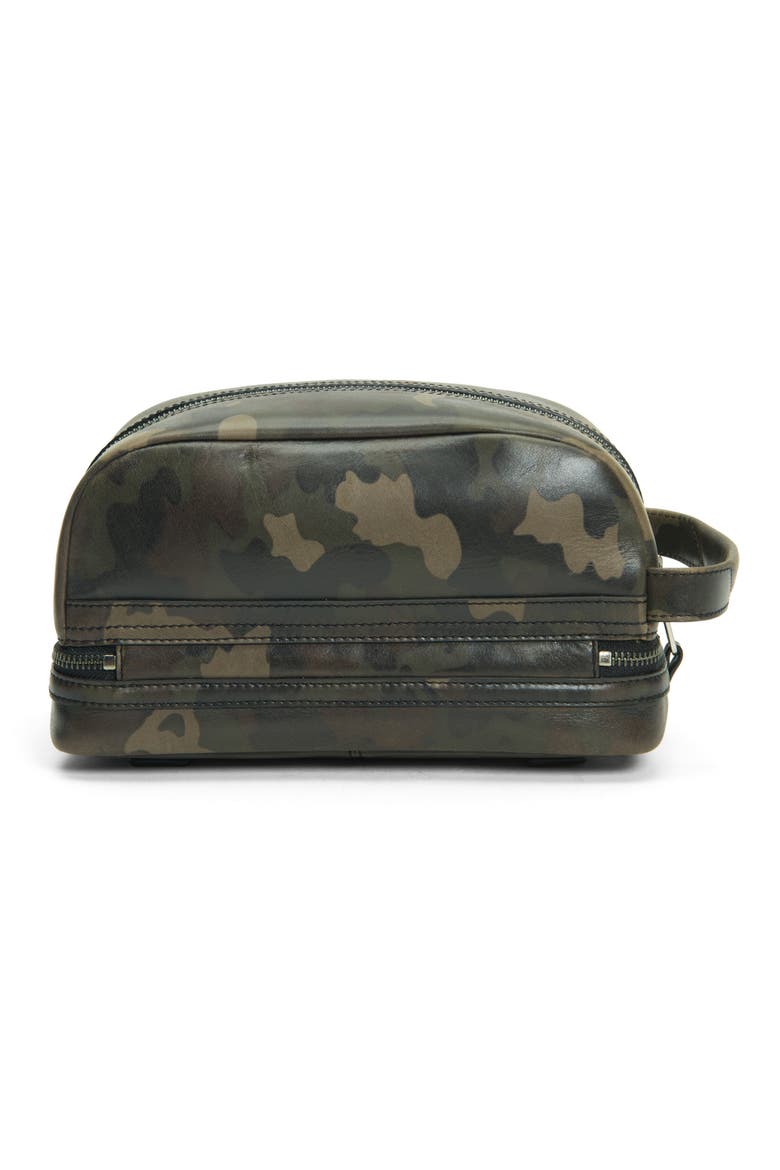 Holden Leather Travel Case, Alternate, color, DARK CAMO