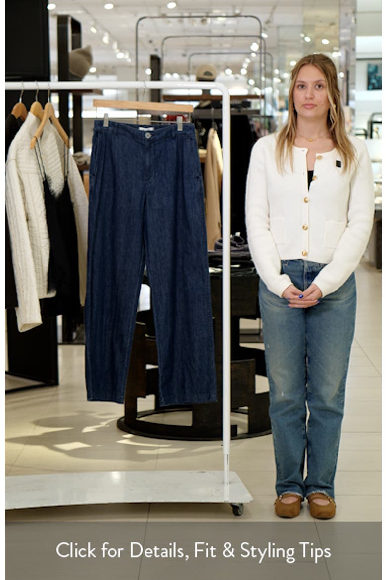 Zoe Relaxed Straight Leg Jeans video