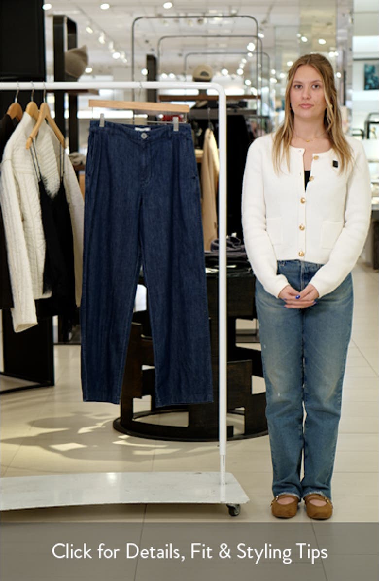 Zoe Relaxed Straight Leg Jeans, sales video thumbnail