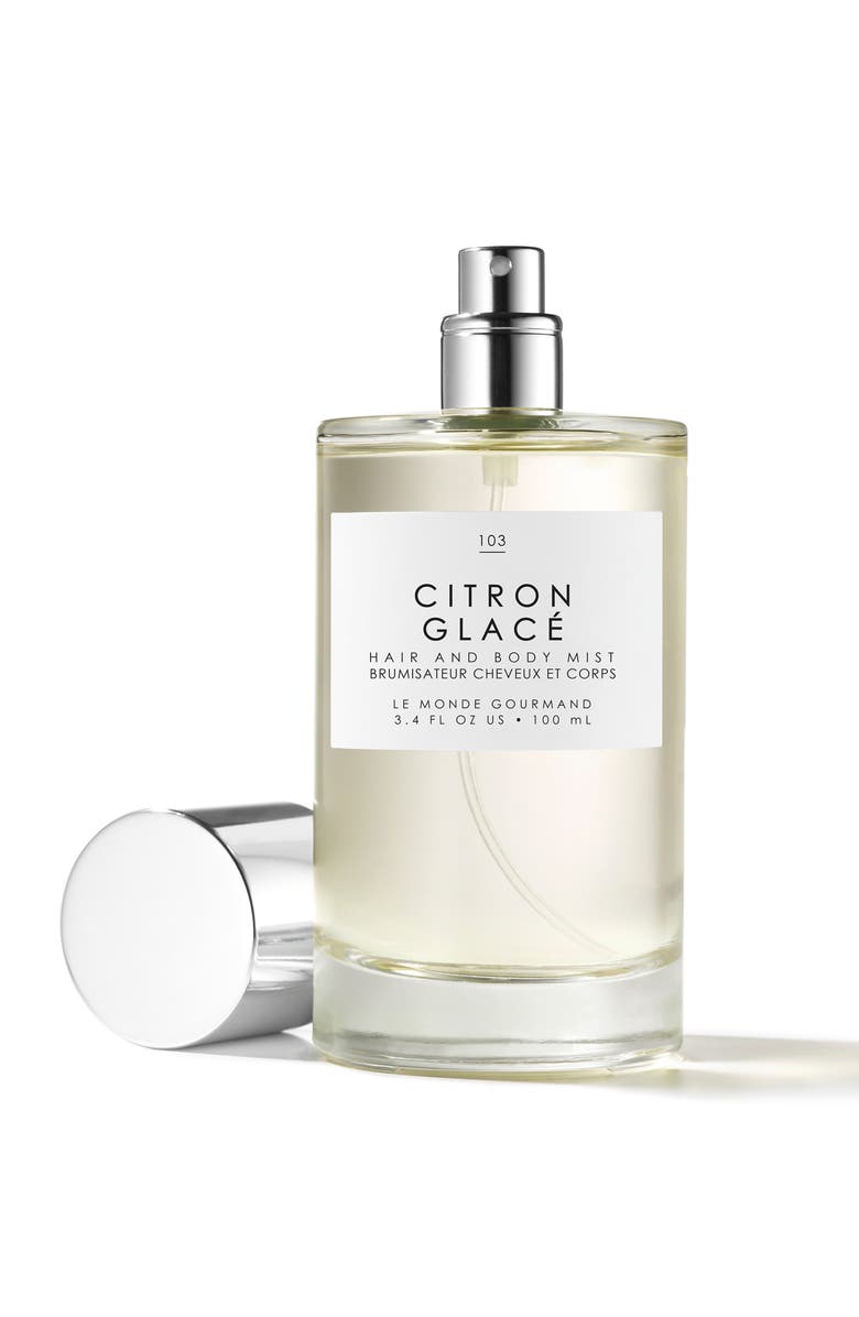 LE MONDE GOURMAND Citron Glacé Hair & Body Mist, Alternate, color, 