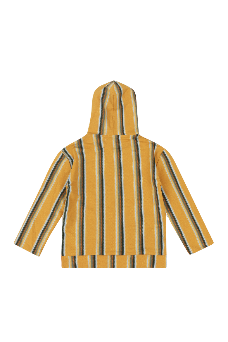 Kids Baja Hoodie, Alternate, color, Baja Stripe Rust
