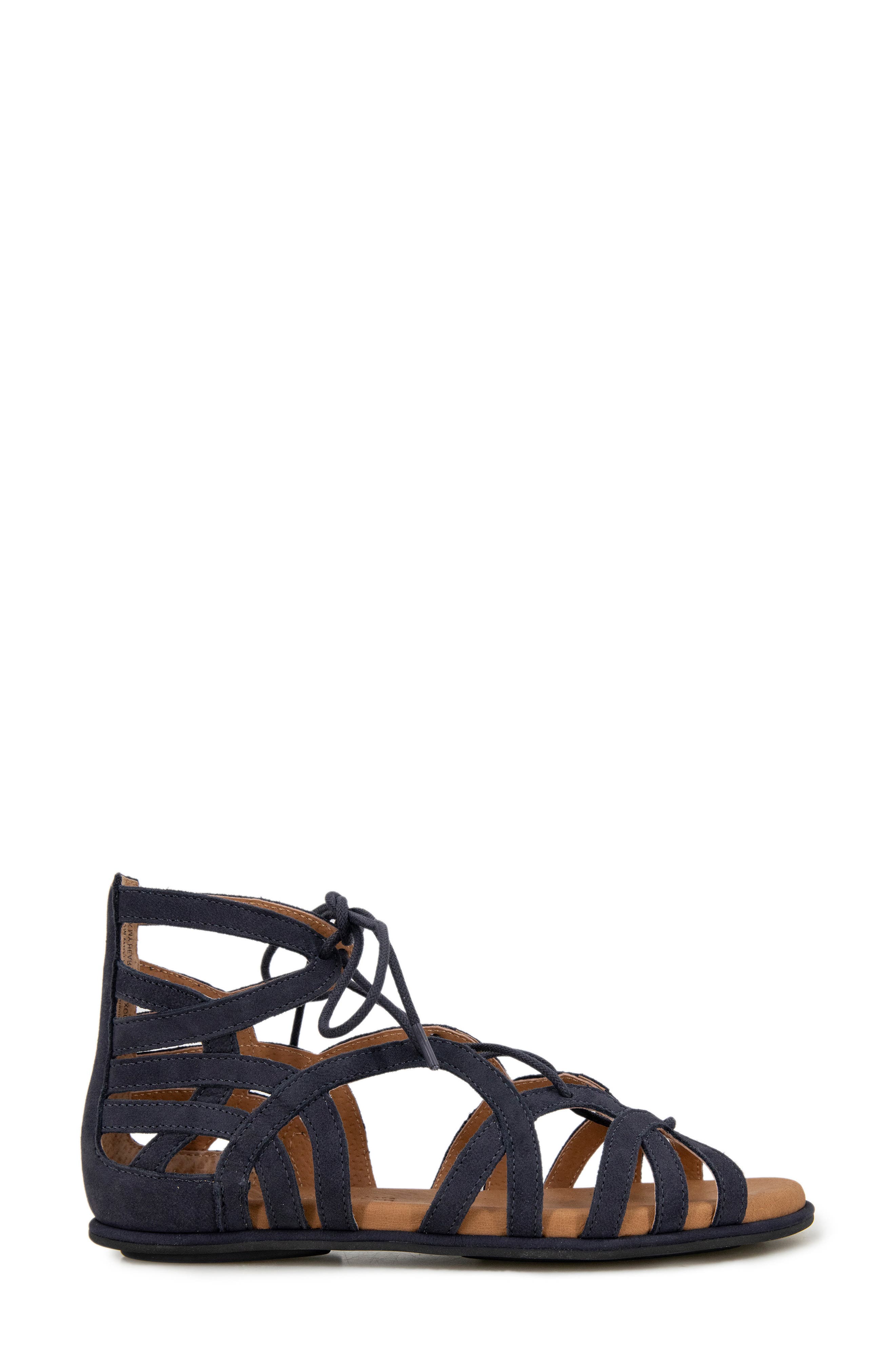 Gentle Souls by Kenneth Cole 'Break My Heart 3' Cage Sandal, Alternate, color, Navy