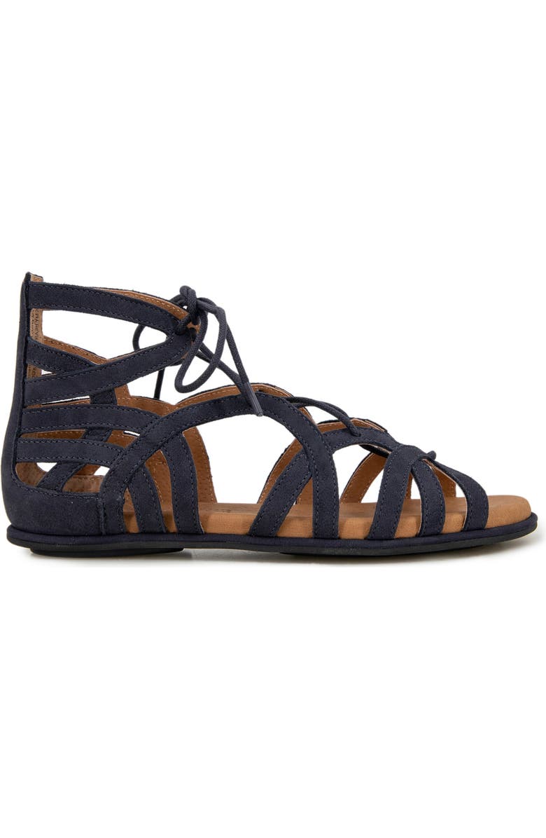 Gentle Souls by Kenneth Cole 'Break My Heart 3' Cage Sandal, Alternate, color, Navy
