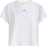 SITANO Ciao Embroidered Crop Tee