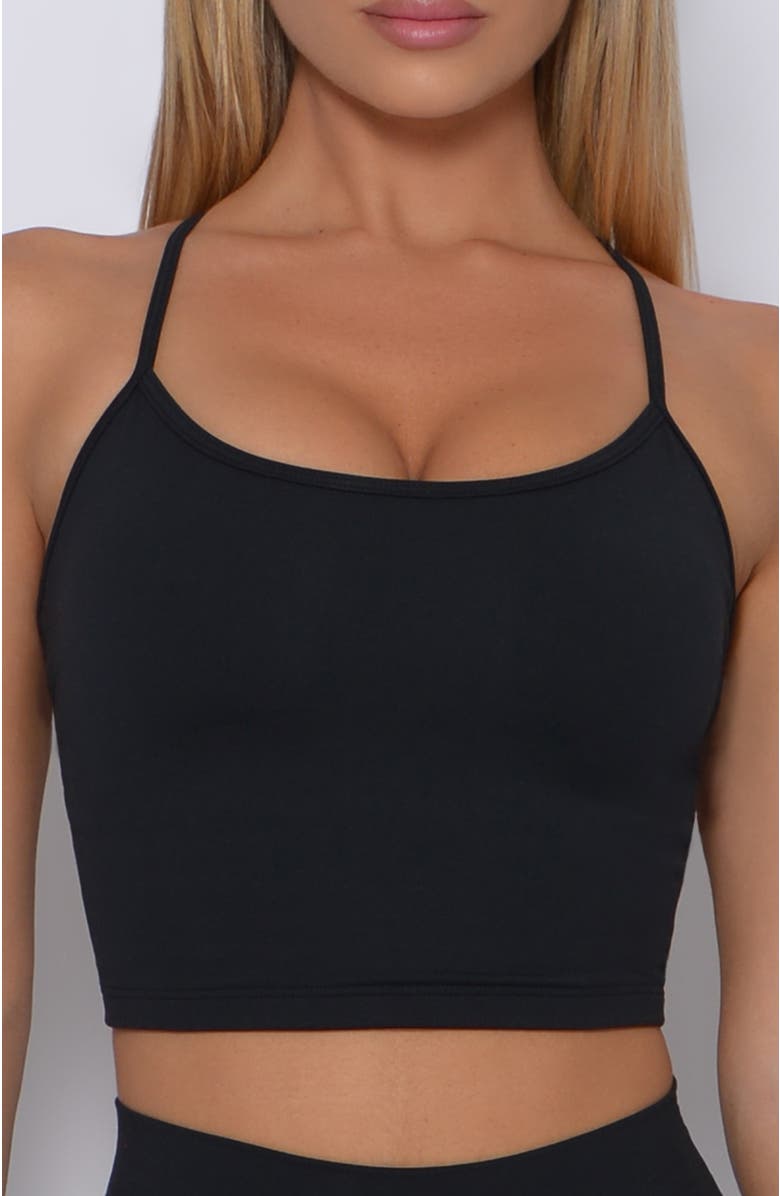 Bombshell Sportswear Relax Long Bra, Main, color, Black