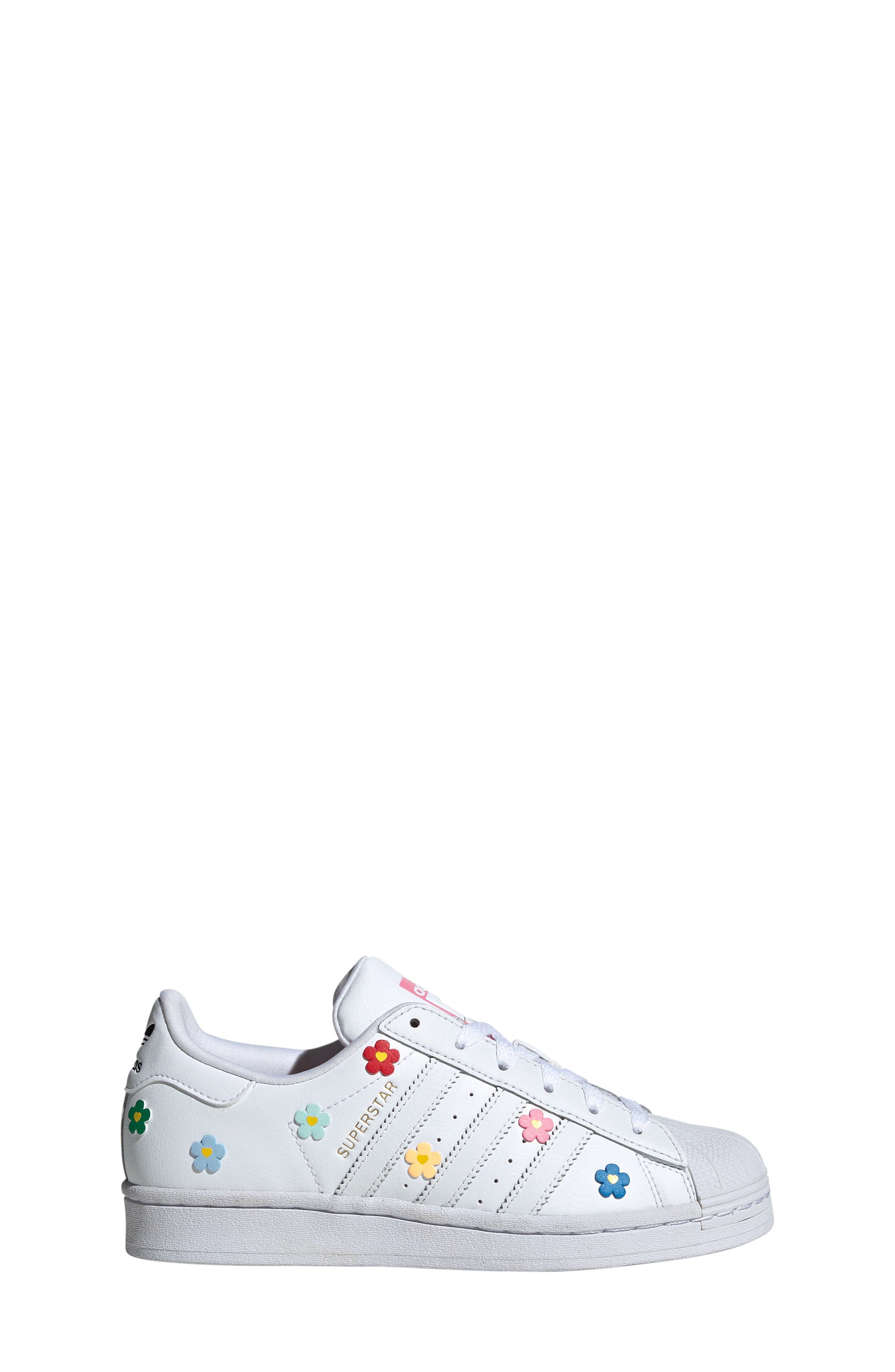 adidas x Hello Kitty<sup>®</sup> Kids' Superstar Sneaker, Alternate, color, 