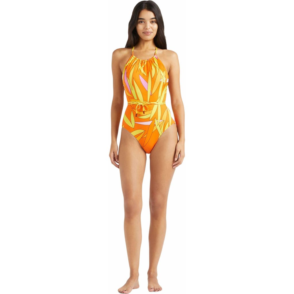 Shop Vilebrequin Madrague Backless One-piece Swimsuit