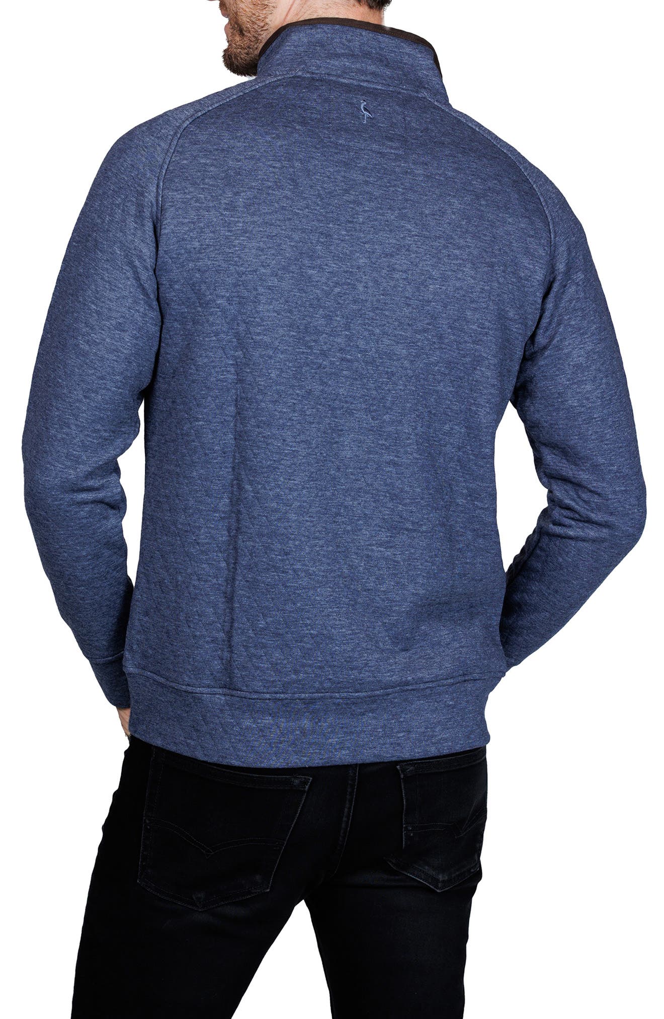 Hidden Snap Front Quilted Pullover - image 4