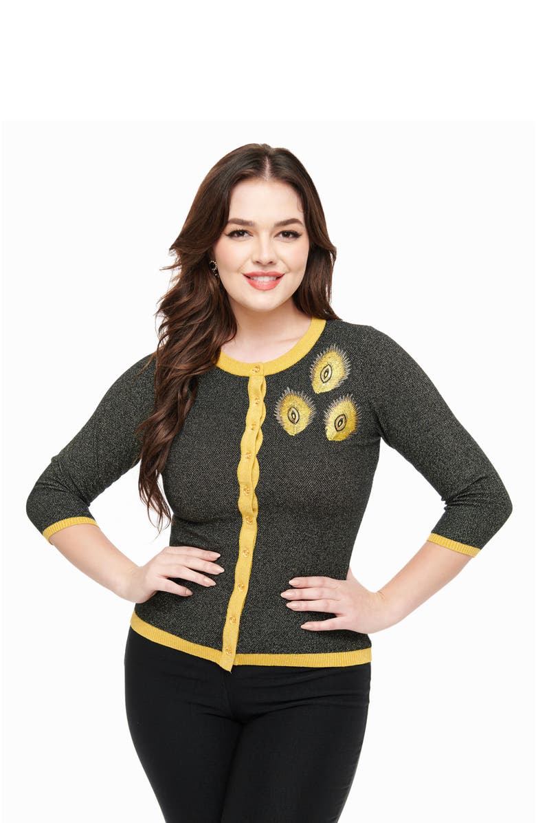 Unique Vintage Bookworm Cardigan, Main, color,