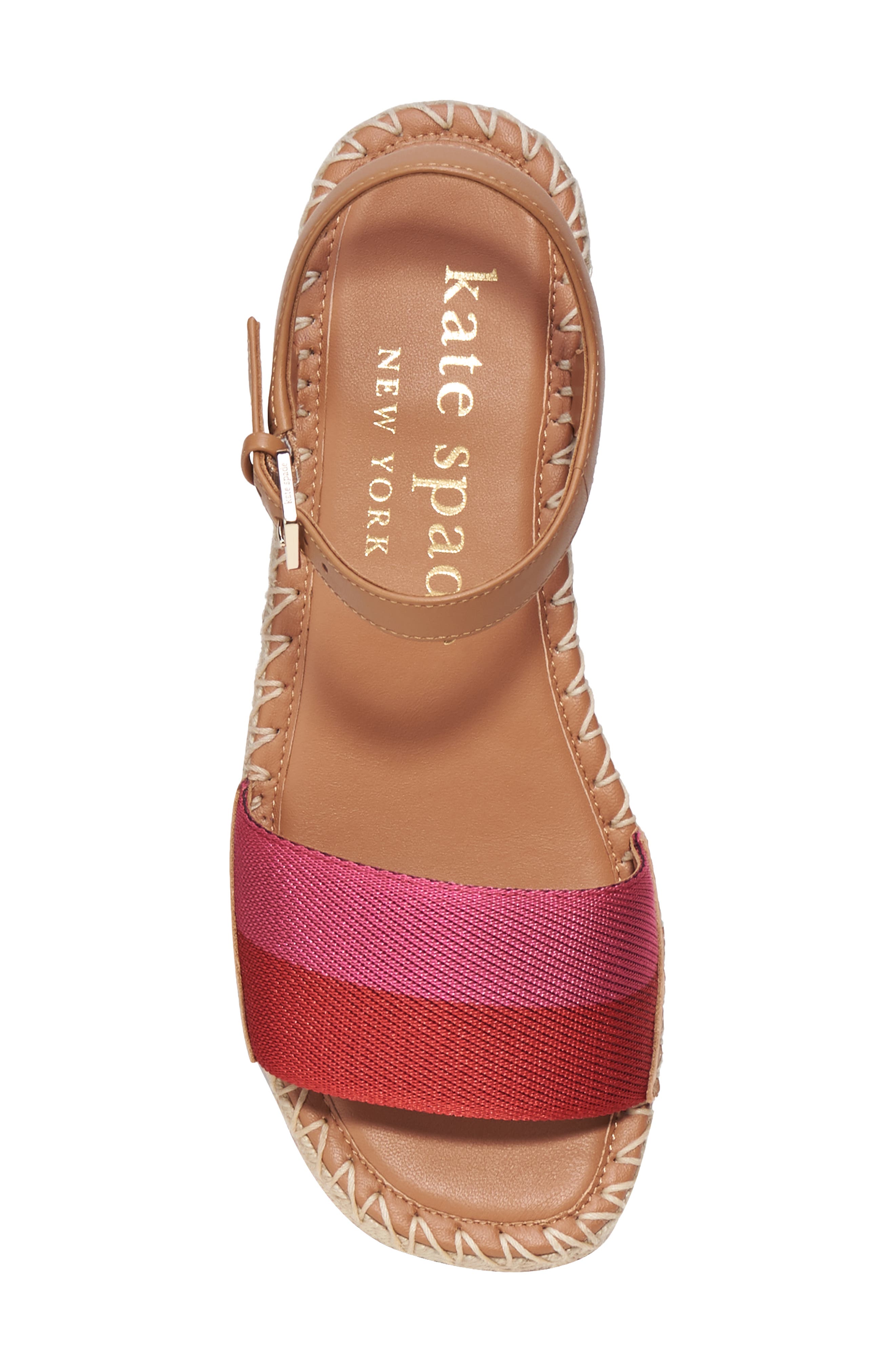 Kate Spade New York picnic platform sandal, Alternate, color, Festive Pink Multi
