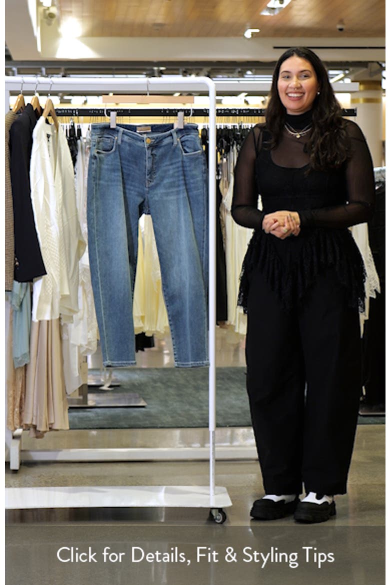 Reese Fab Ab Ankle Slim Straight Leg Jeans video