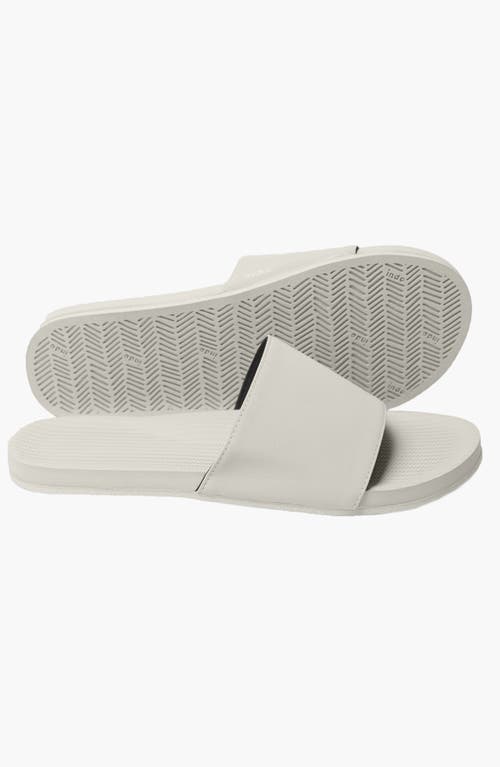 Indosole Responsibly-made Sneaker Sole Slide Sandals In Gray