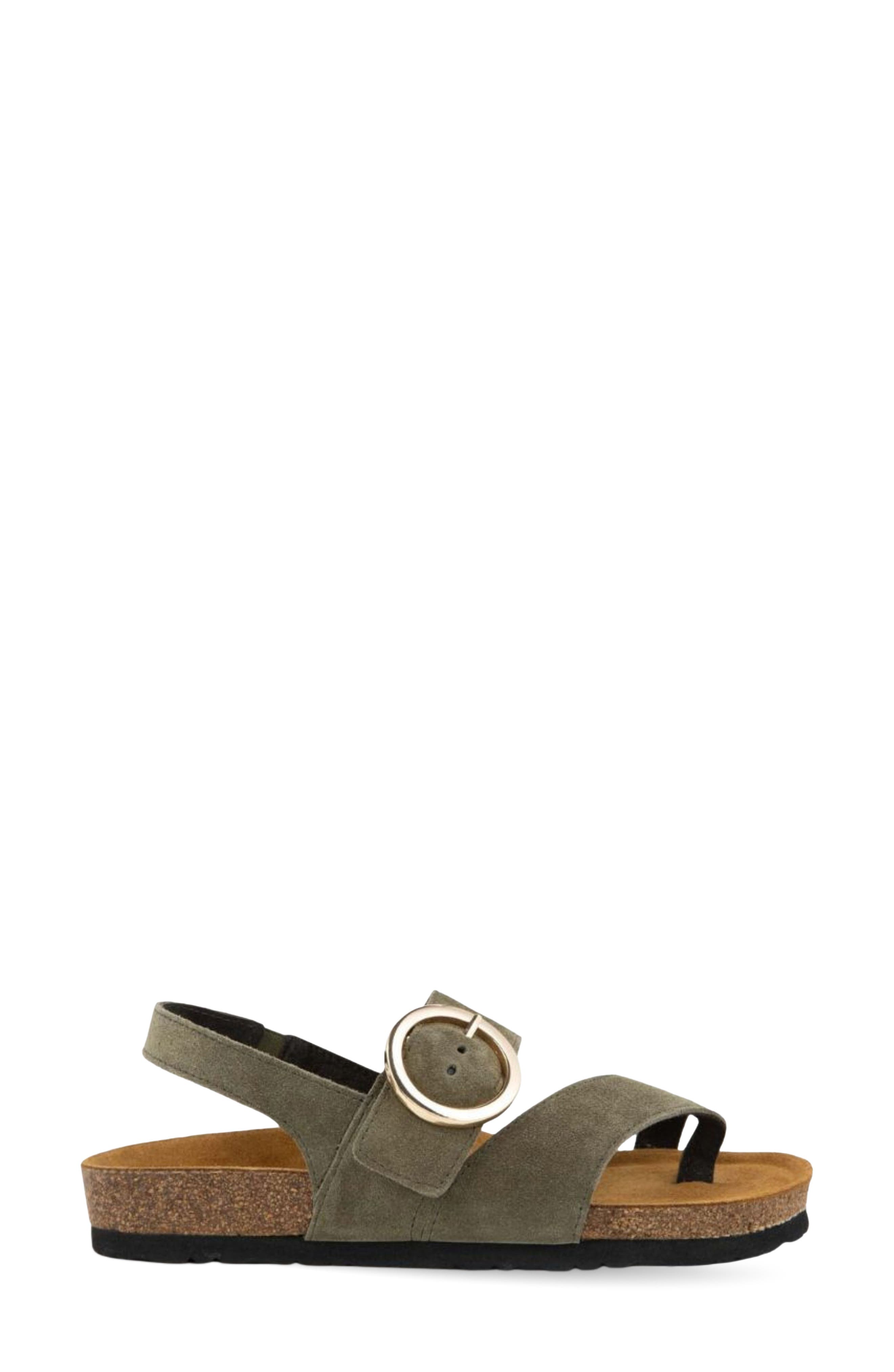 Baltimore Slingback Sandal, Alternate, color, HUNTER GREEN SUEDE