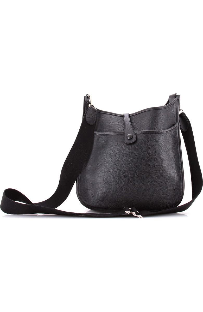 Pre-Owned Hermes Evelyne Bag Gen III Epsom PM, Alternate, color, Noir