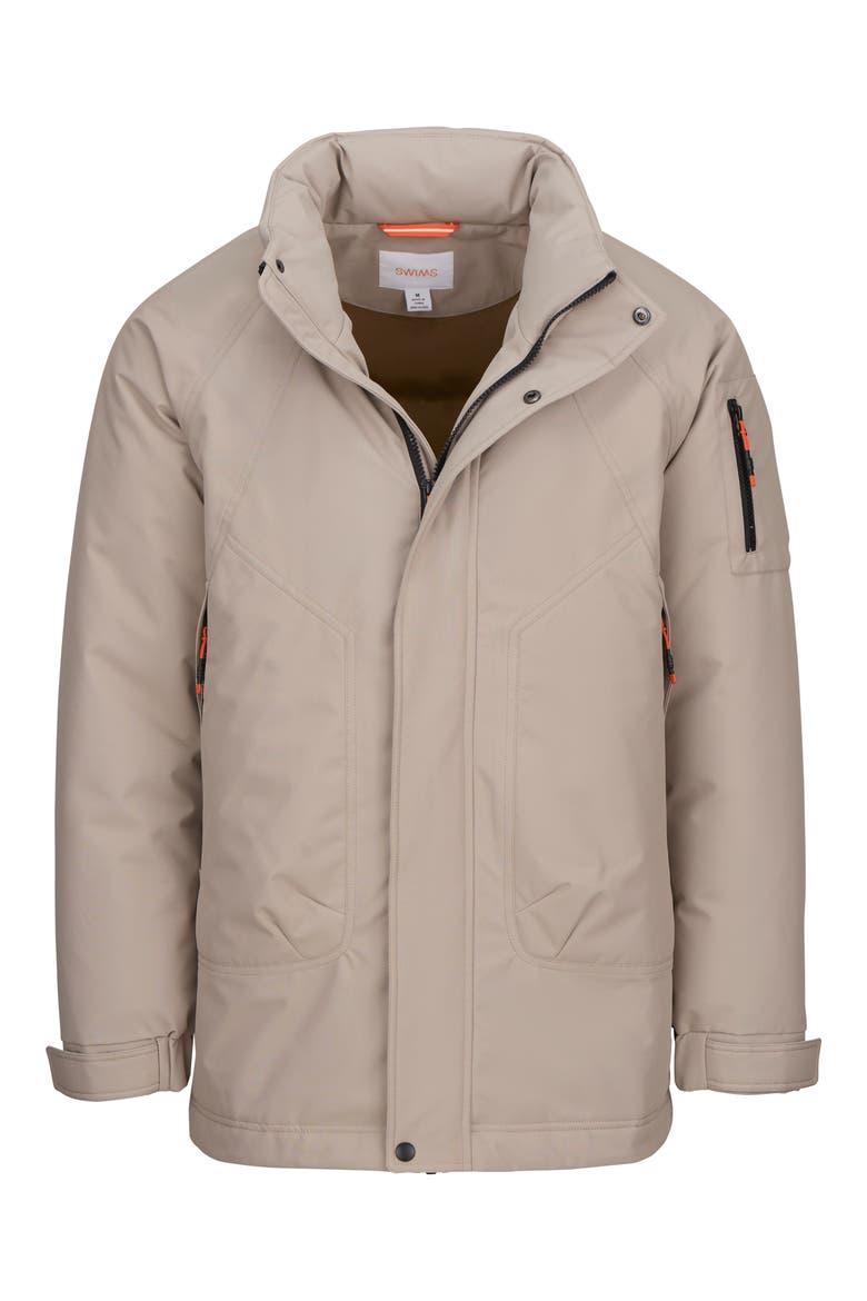Skadi Down Parka, Alternate, color, BEIGE