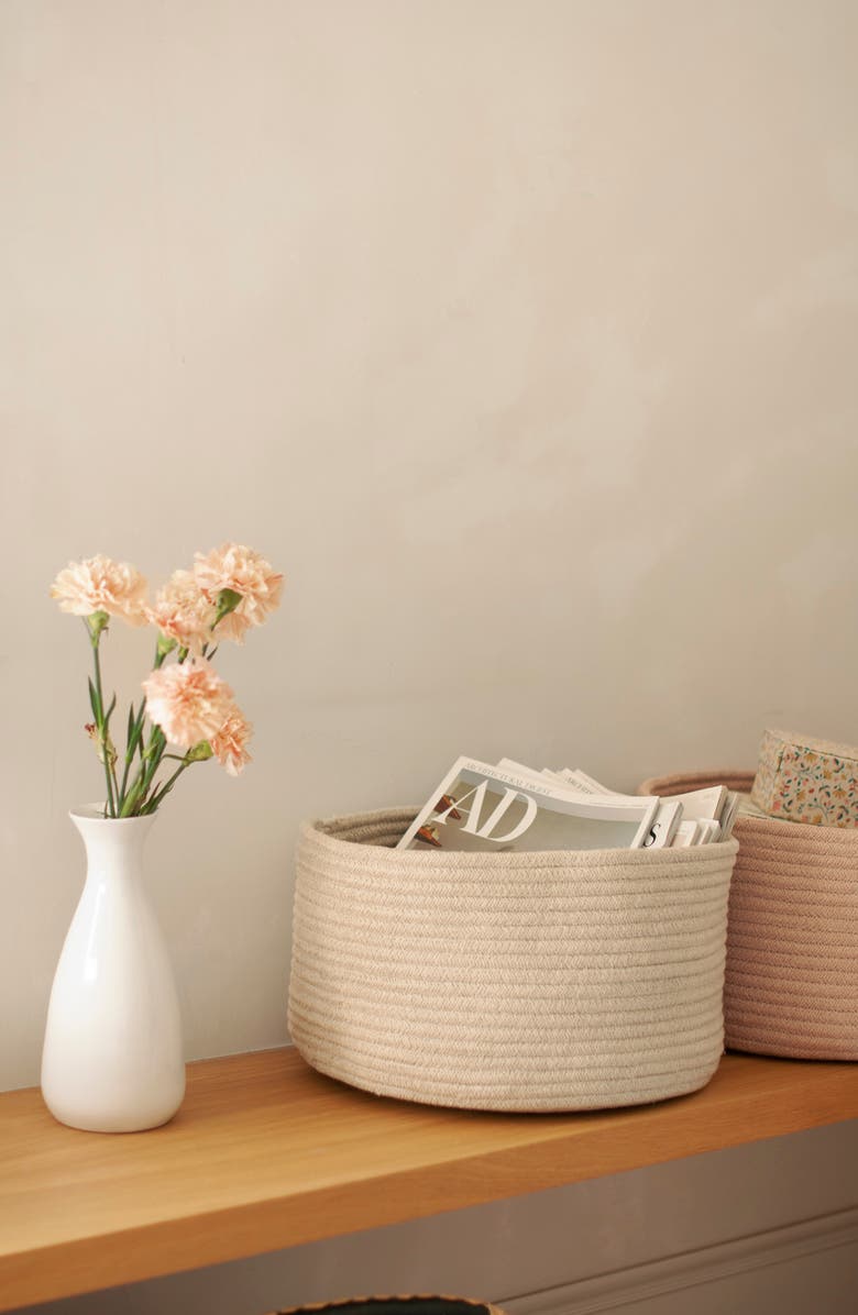 Lorena Canals Gram Basket, Alternate, color, Natural