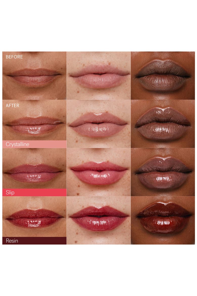 Mini Overglaze Lip Gloss Trio Set, Alternate, color, CRYSTALLINE/ RESIN/ SLIP