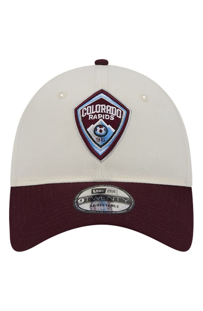 New Era Men's New Era White Colorado Rapids 2024 Kick Off Collection 9TWENTY Adjustable Hat, Alternate, color, 