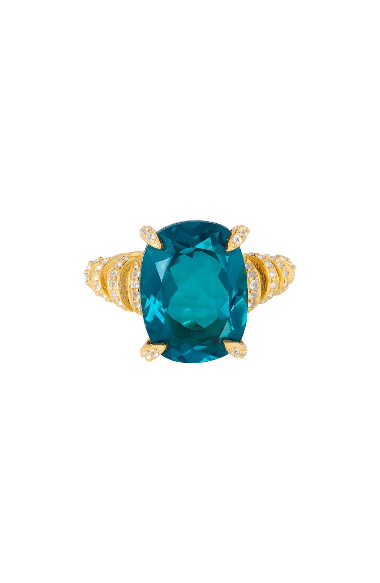 YS GEMS London Blue Topaz Ring, Alternate, color, Blue