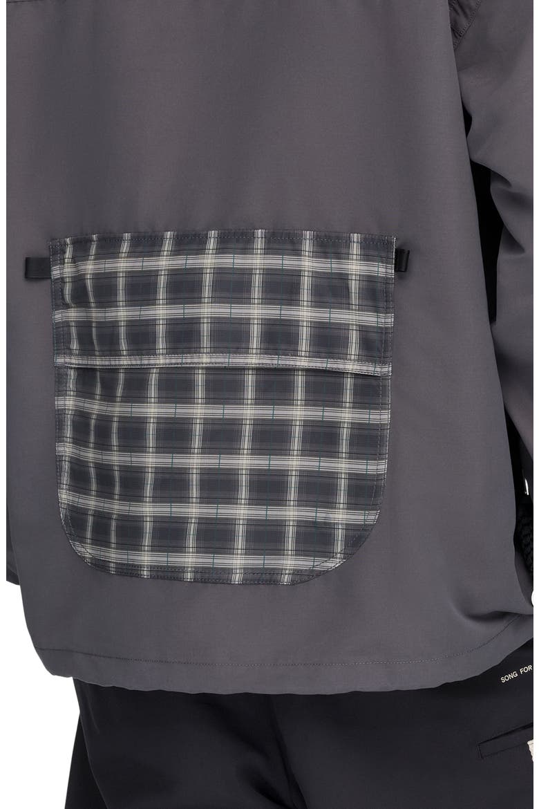 x Song for the Mute 007 Track Jacket, Alternate, color, GREY SIX
