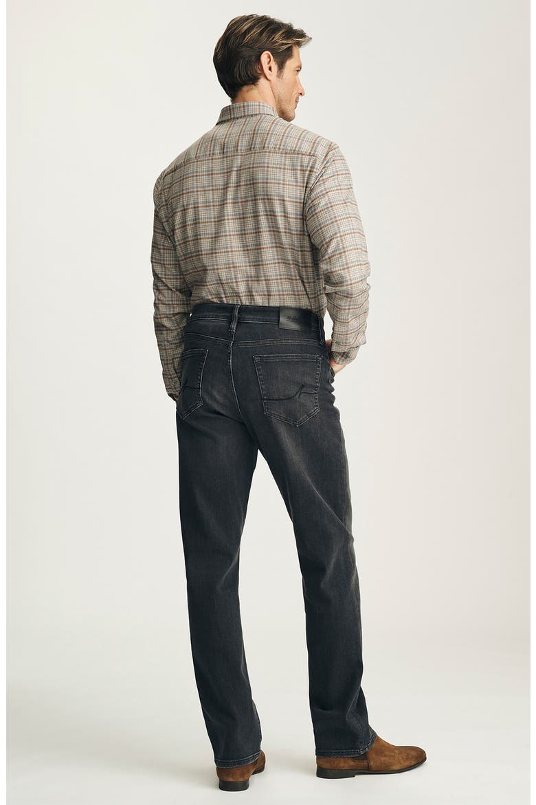 Camino Relaxed Straight Leg Jeans, Alternate, color, SMOKE VINTAGE