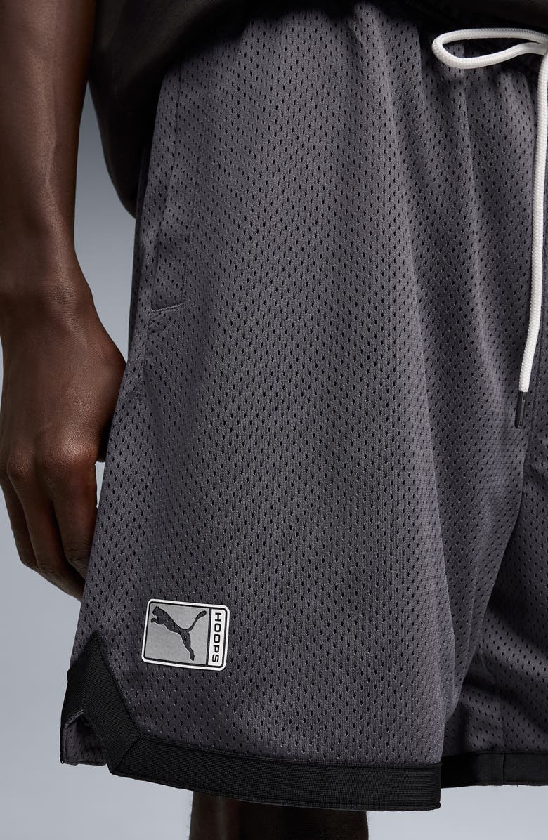 PUMA x Represent Mesh Drawstring Basketball Shorts, Alternate, color, 