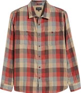 AG Mason Plaid Button-Up Work Shirt