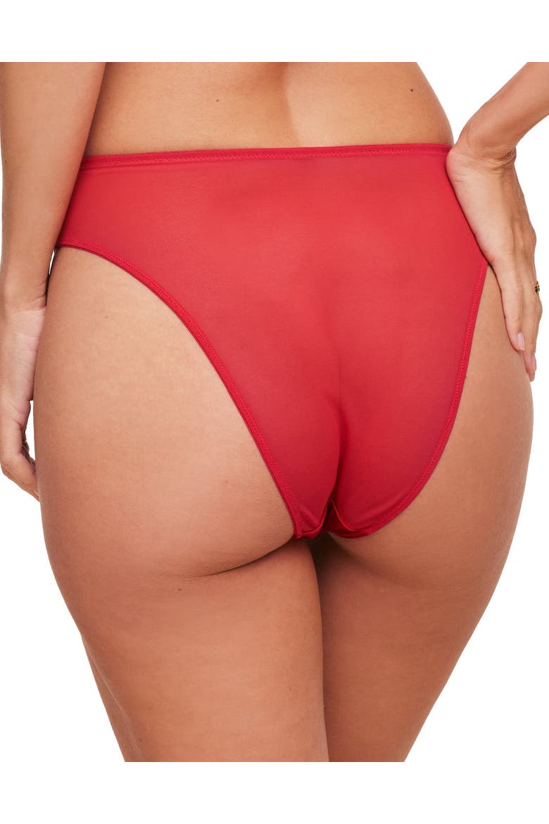 Arianna Brazilian Panties, Alternate, color, Dark red