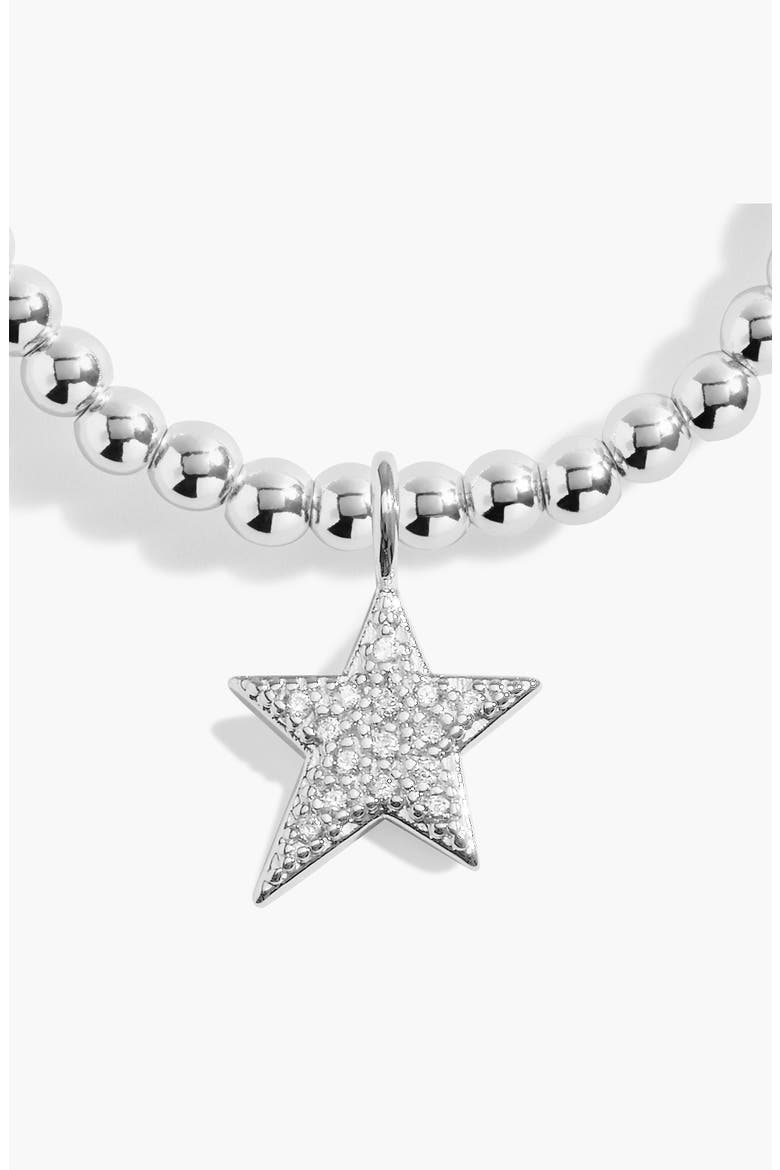 A Little 'Forever Proud Of You' Bracelet In Silver Plating, Alternate, color, Metallic Silver