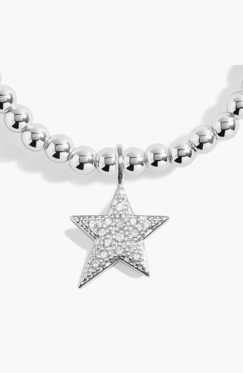 A Littles & Co. A Littles & Co A Little 'forever Proud Of You' Bracelet In Silver Plating In Silver