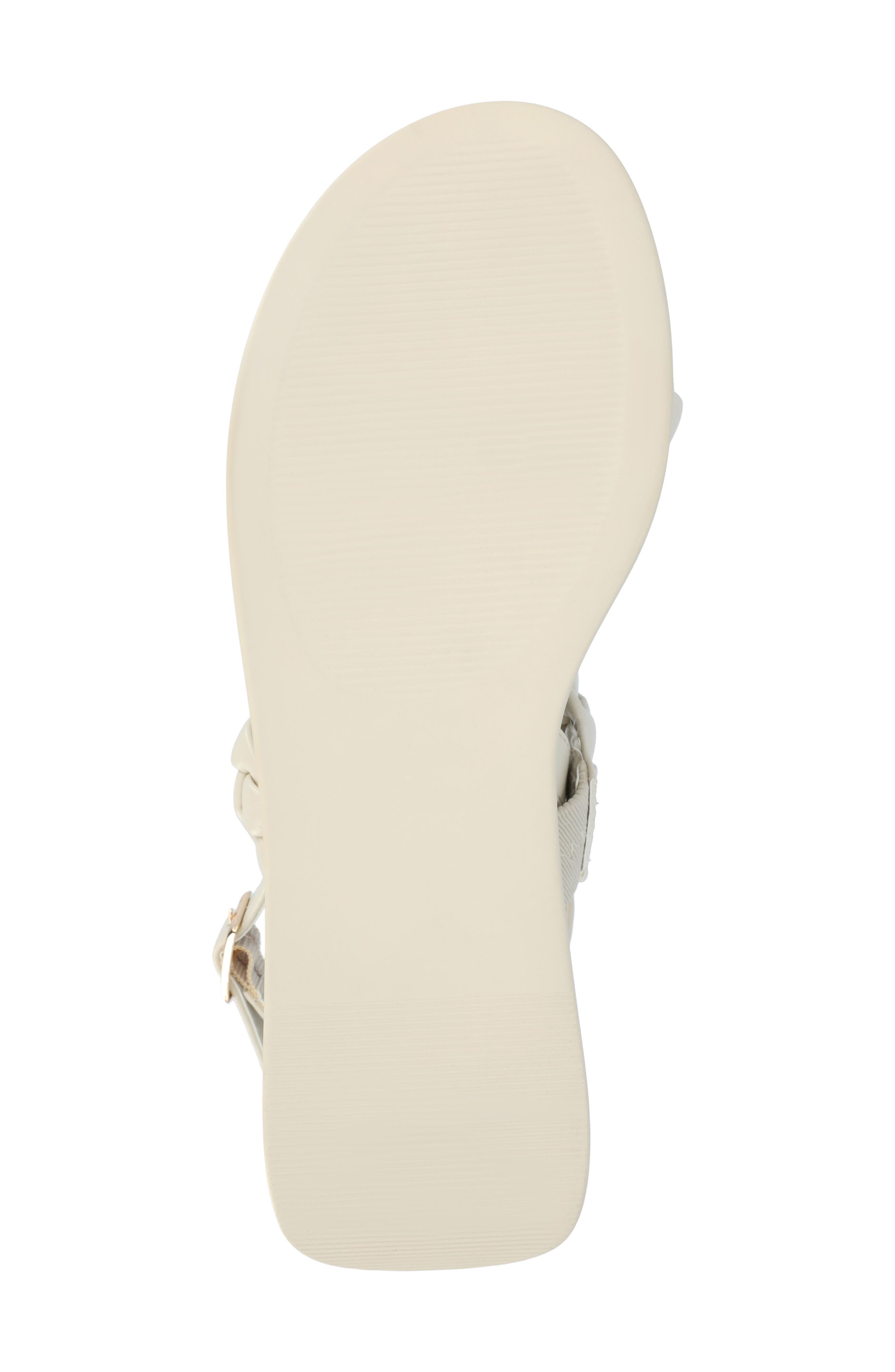 Zannah Braided Platform Sandal, Alternate, color, STONE