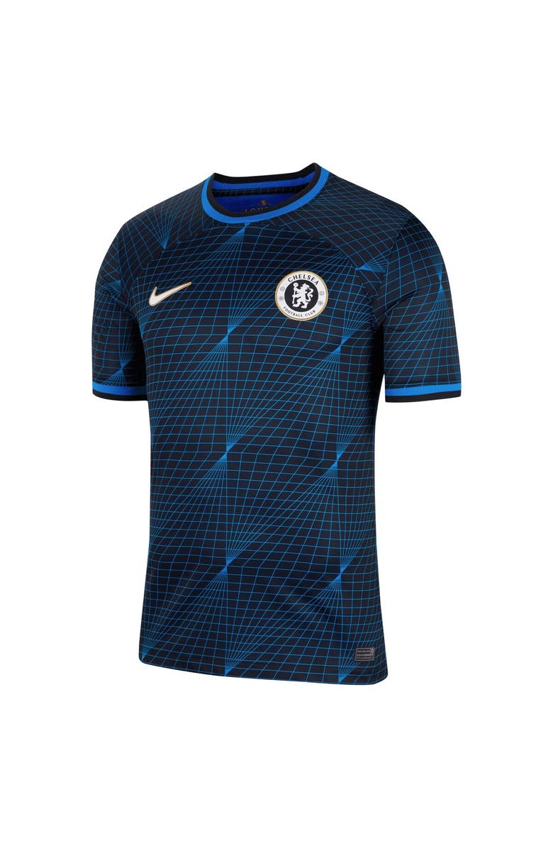 Nike Men's Nike Christopher Nkunku Navy Chelsea 2023/24 Away Stadium Replica Player Jersey, Alternate, color,