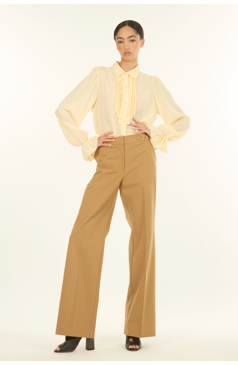 SECRET MISSION Astoria Blouse, Alternate, color, Vintage Crème