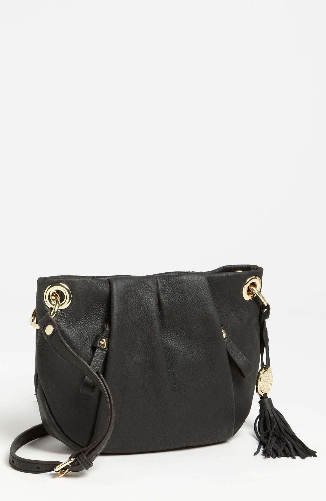 'Cristina' Crossbody Bag, Main, color, BLACK