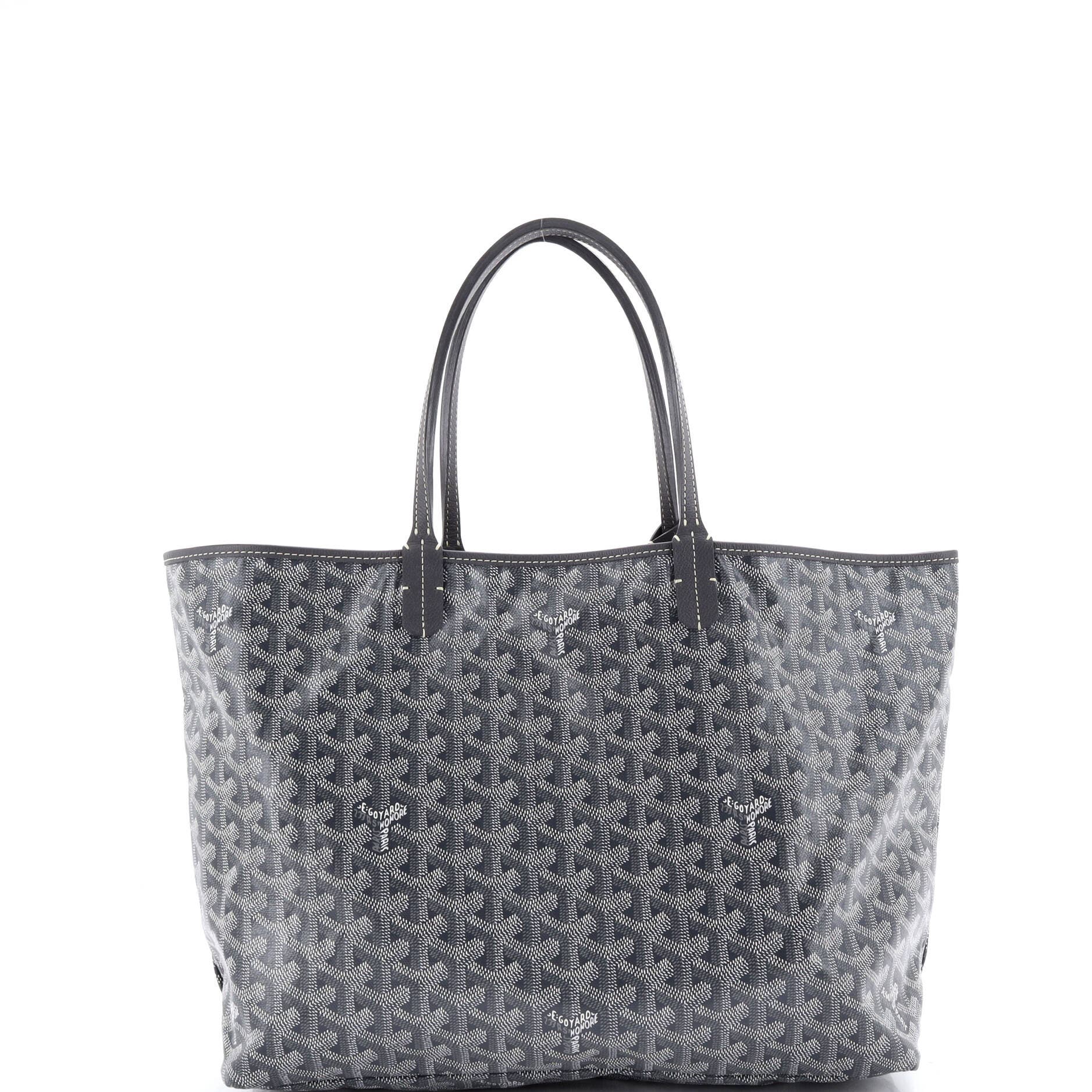 Pre-Owned Goyard Saint Louis Tote Coated Canvas PM, Main, color, 