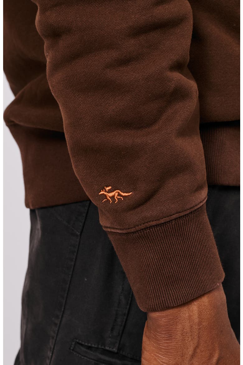 Vestry Crew Neck Sweatshirt, Alternate, color, Chocolate